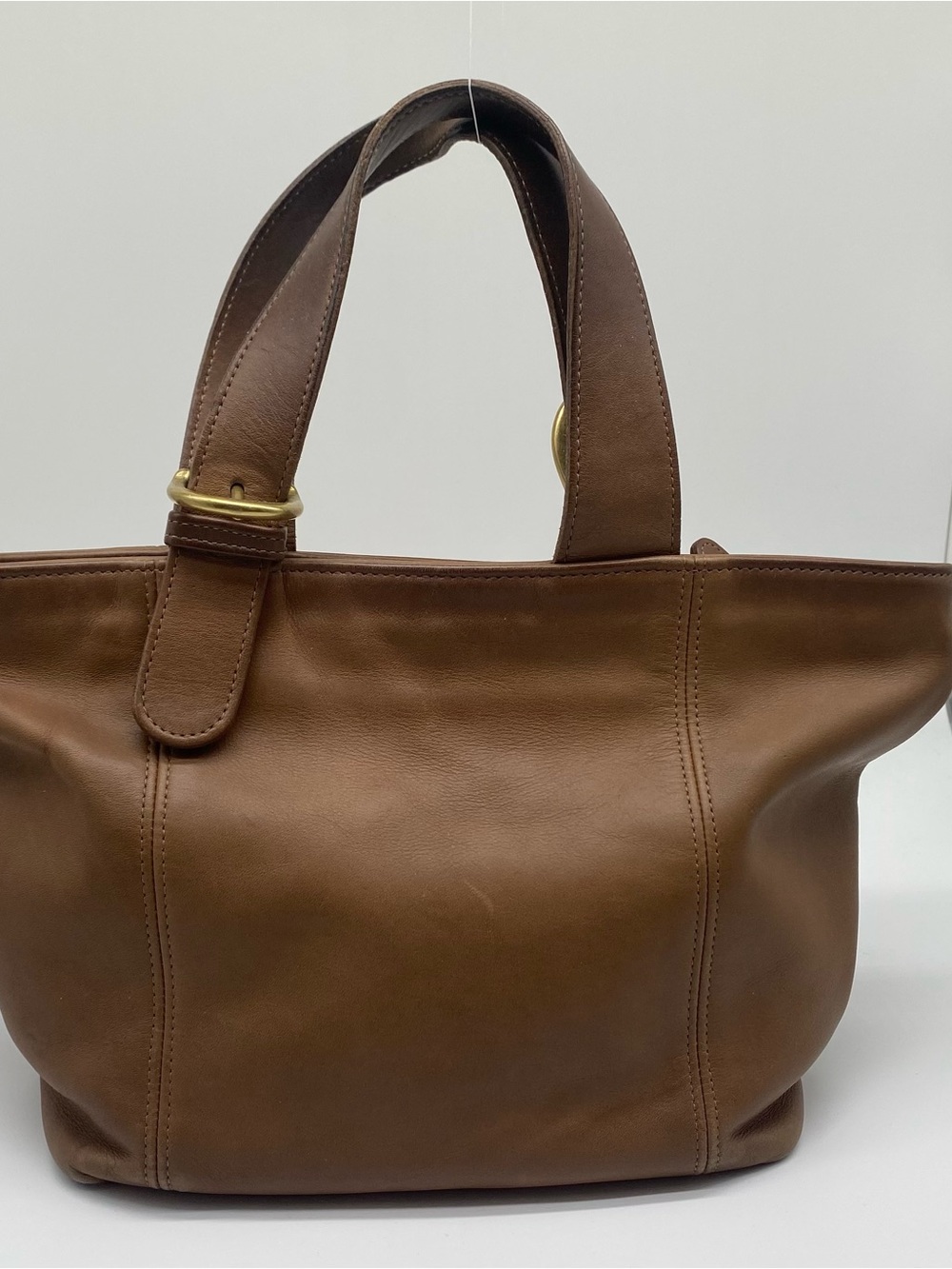 Classic vintage Coach Waverly 4133 Brown Leather Tote Bag